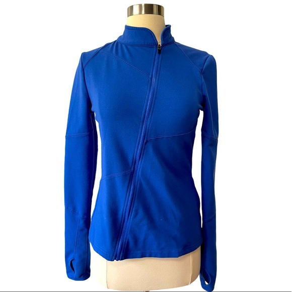 Fabletics Jackets & Blazers - Fabletics Active Jacket Blue in Color Size Small